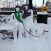 Photos: First Ever High Line Snow Sculpt-Off